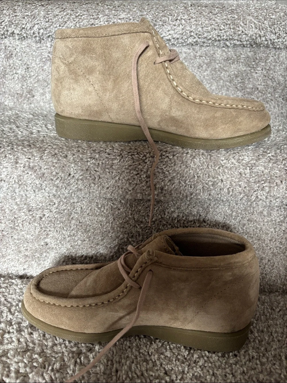 Hush Puppies Men's Light Brown Suede Chukka Boots